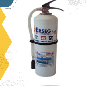 EXTINTOR AGENTE LIMPIO - HCFC 123